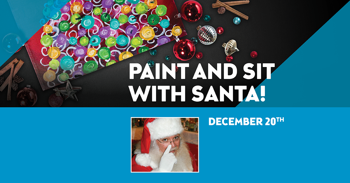 Paint and Sit with Santa!